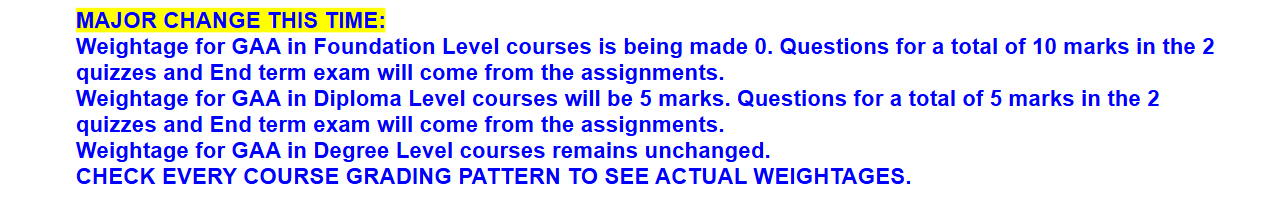 January 2026 Grading Policy Changes